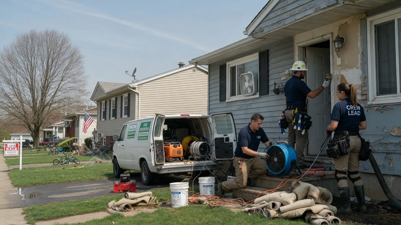 Flood Cleanup in Aviston, IL near me